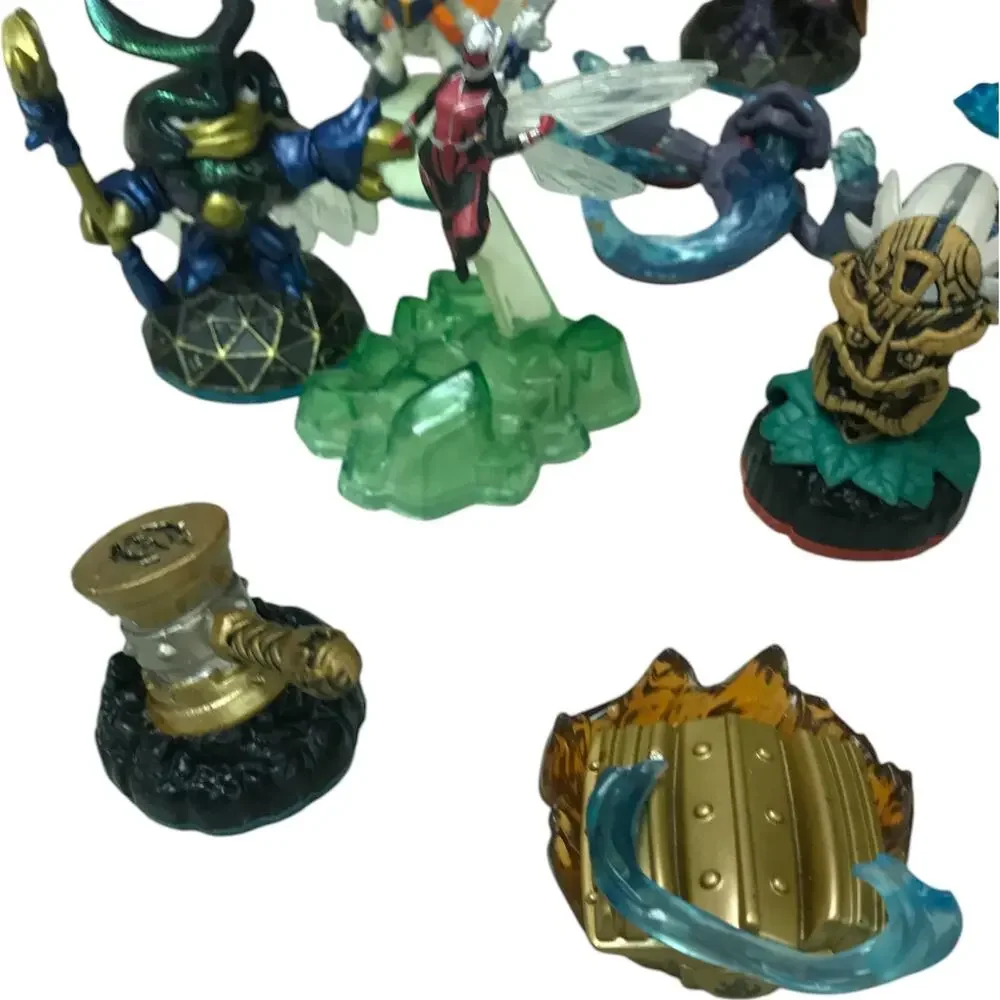 Skylanders Figure Lot Mixed Characters from Spyro's Adventure Trap Team and More